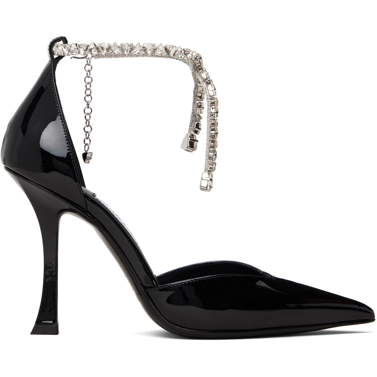 Jimmy Choo Black Stevie 100 Heels