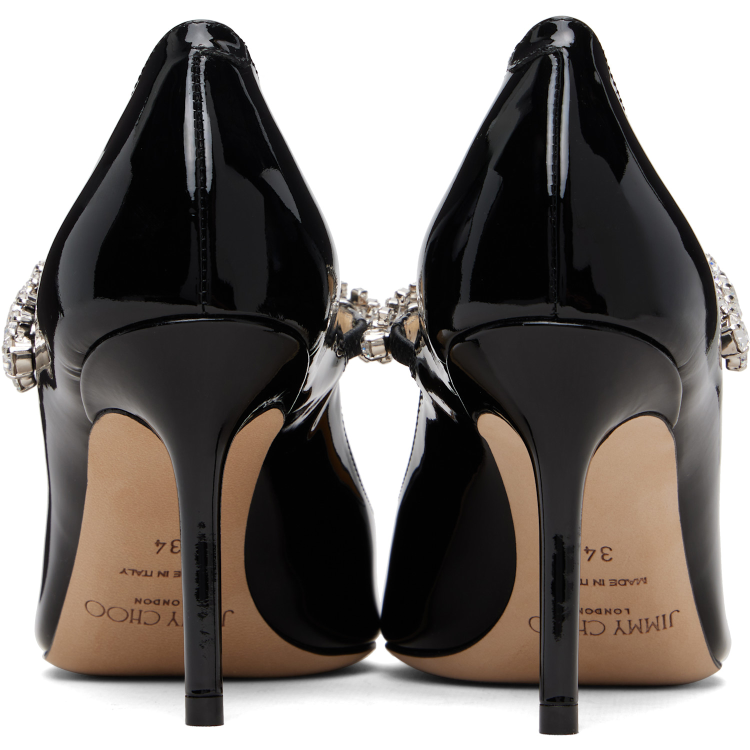  Jimmy Choo Black Bing Pump 85 Heels 