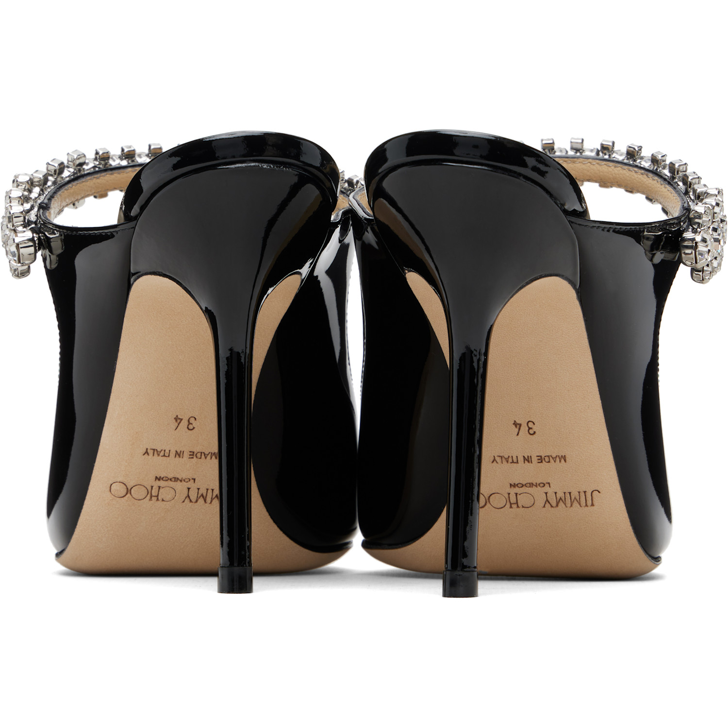  Jimmy Choo Black Bing 100 Heels 