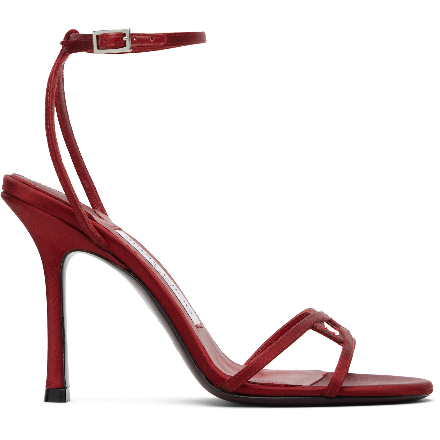 Jimmy Choo Red 1998 Leo 100 Heeled Sandals