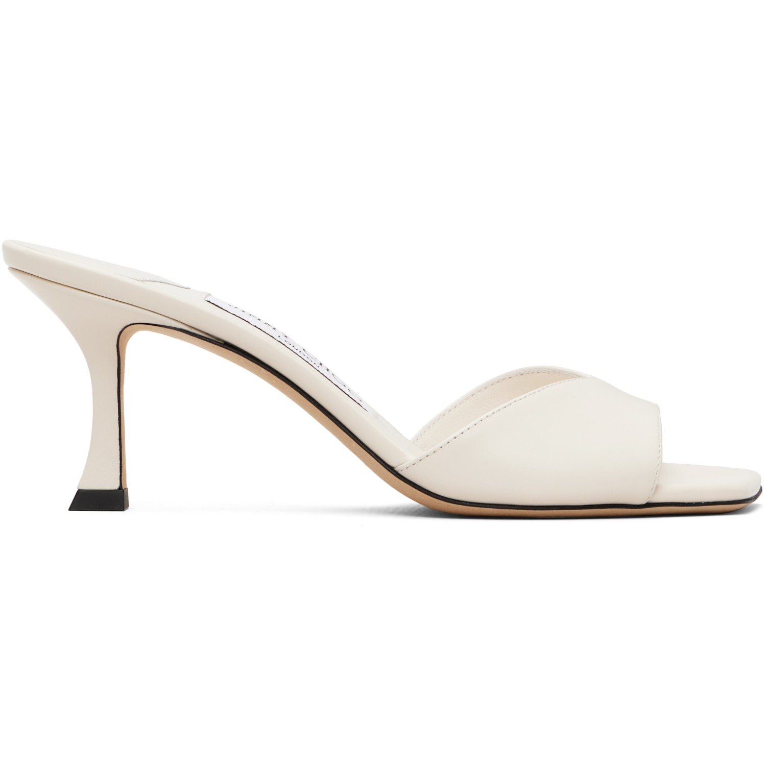 Jimmy Choo Off-White Skye 70 Heeled Sandals