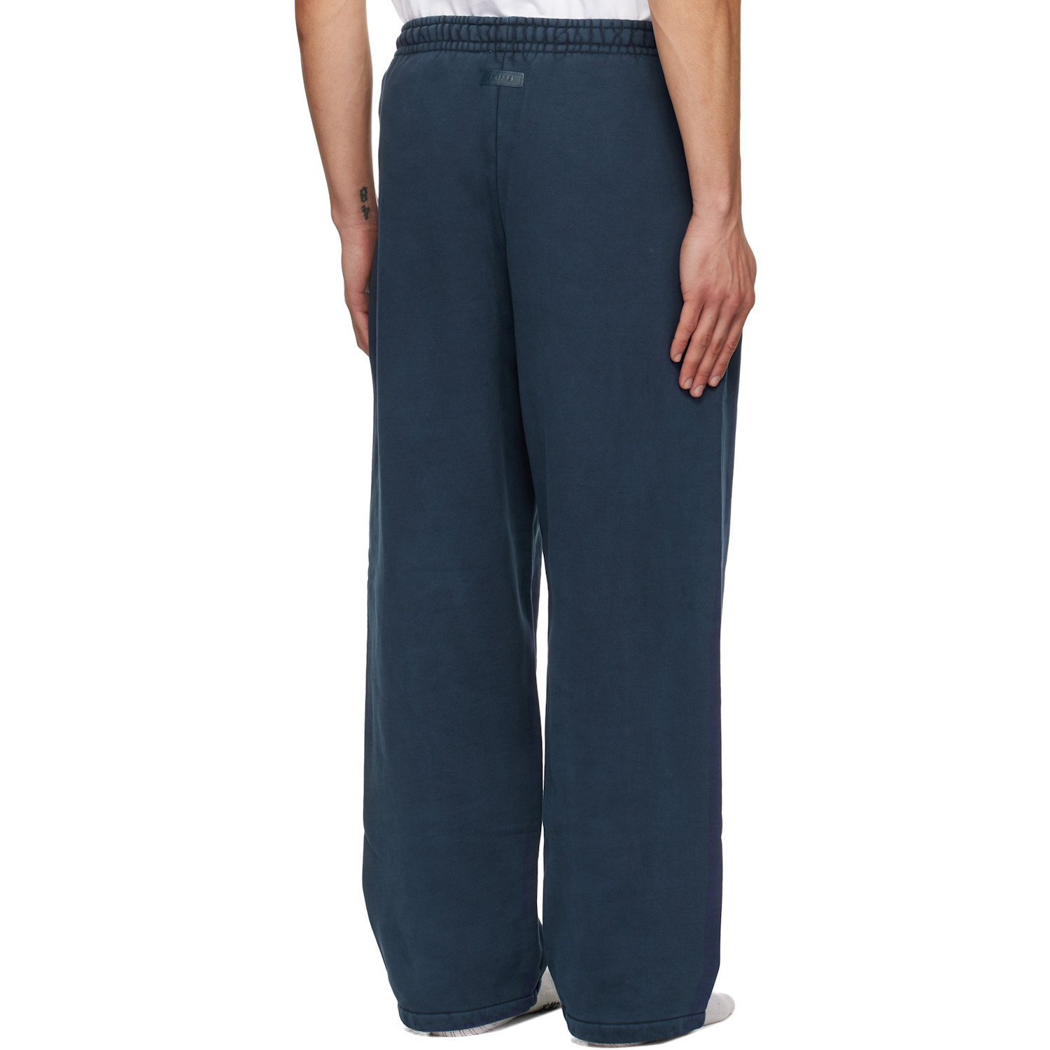  Skims Navy Heavyweight Fleece Straight-leg Sweatpants 