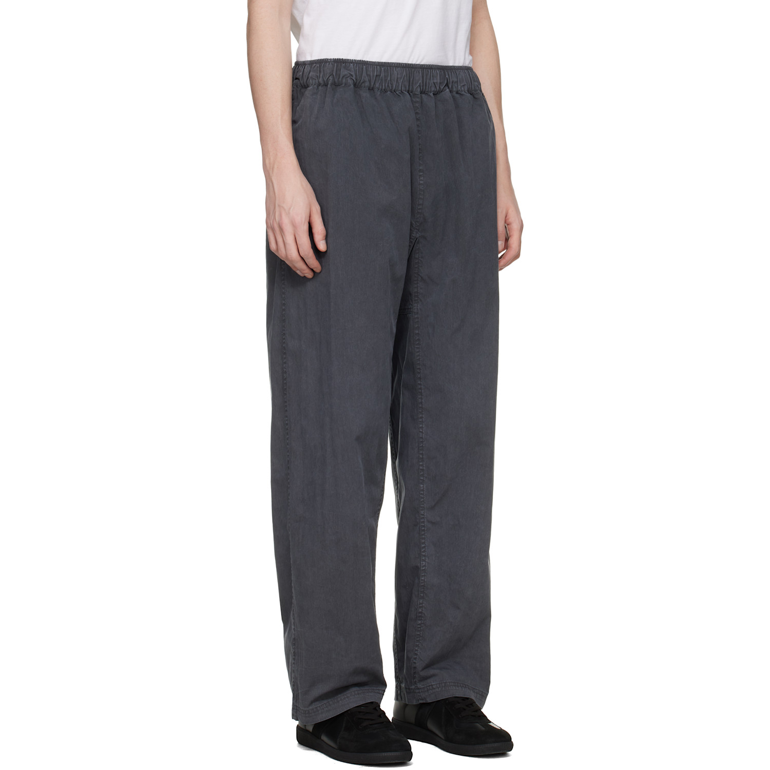 Skims Gray Woven Pull-on Trousers 