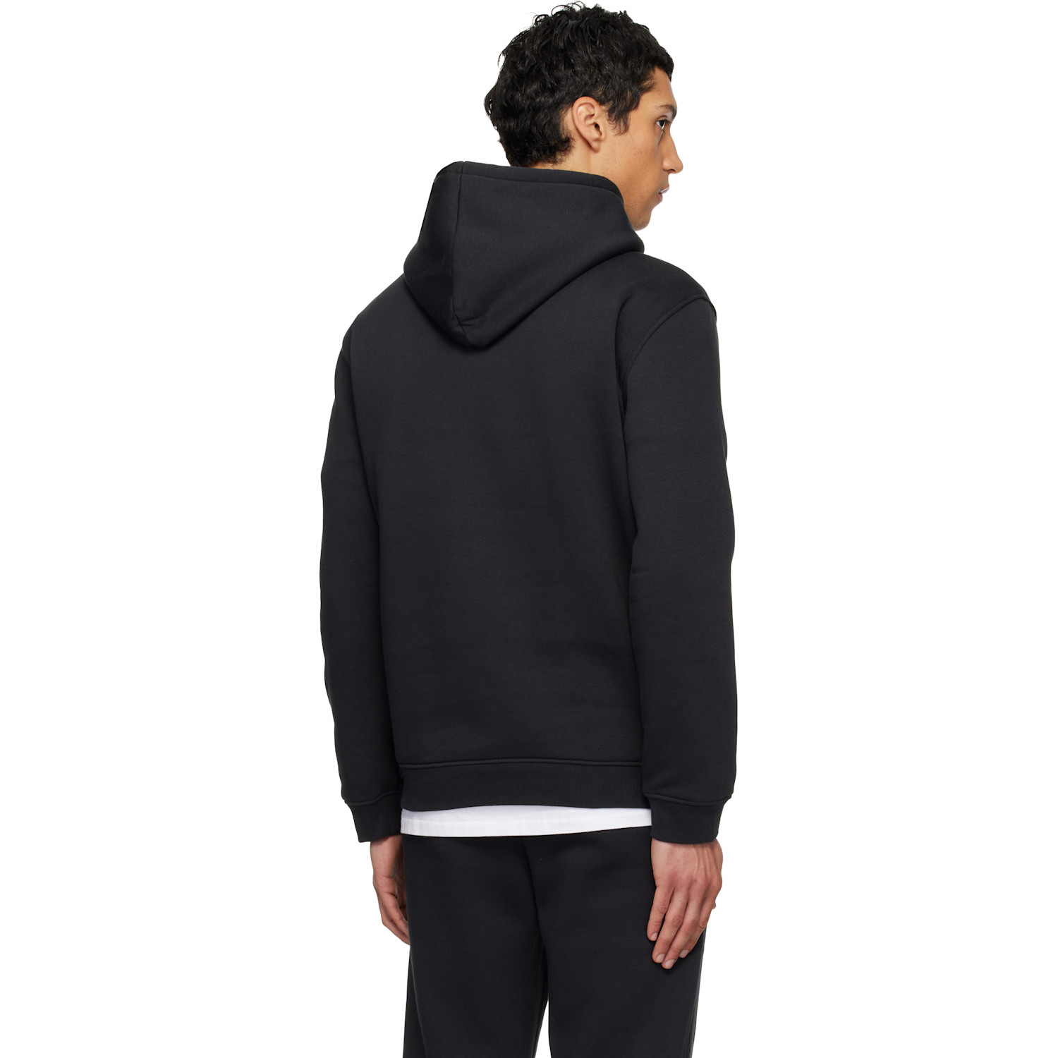  Skims Black Fleece Lounge Classic Hoodie 