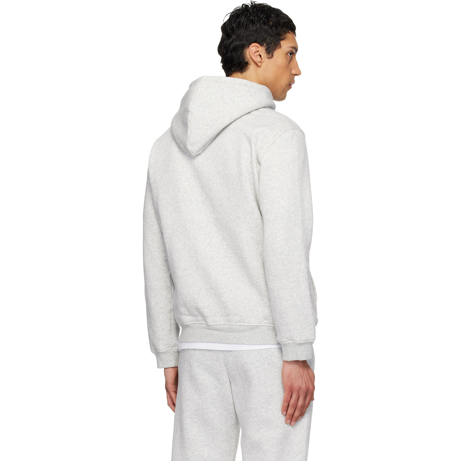  Skims Gray Fleece Lounge Classic Hoodie 
