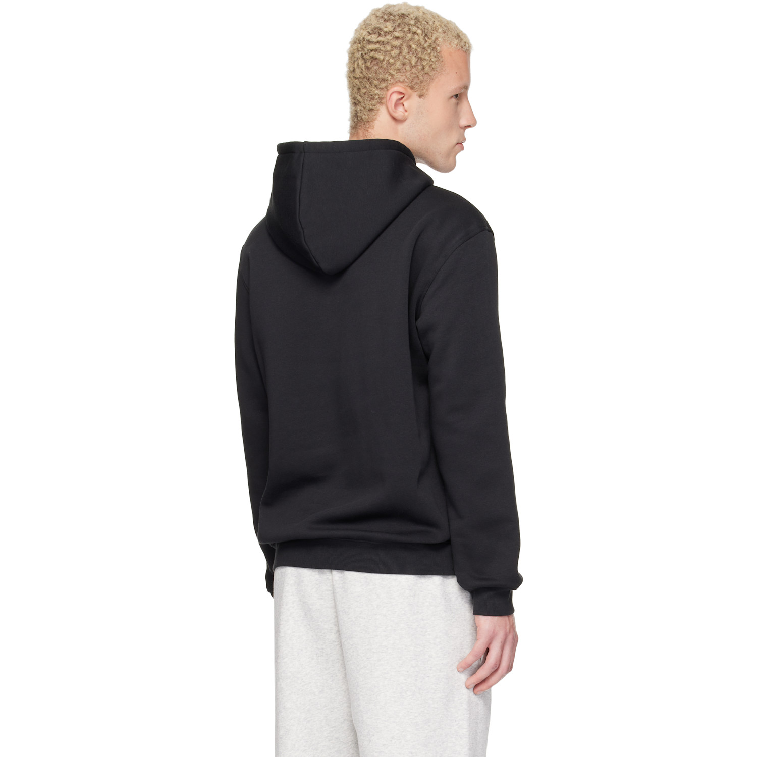  Skims Black Fleece Lounge Classic Hoodie 