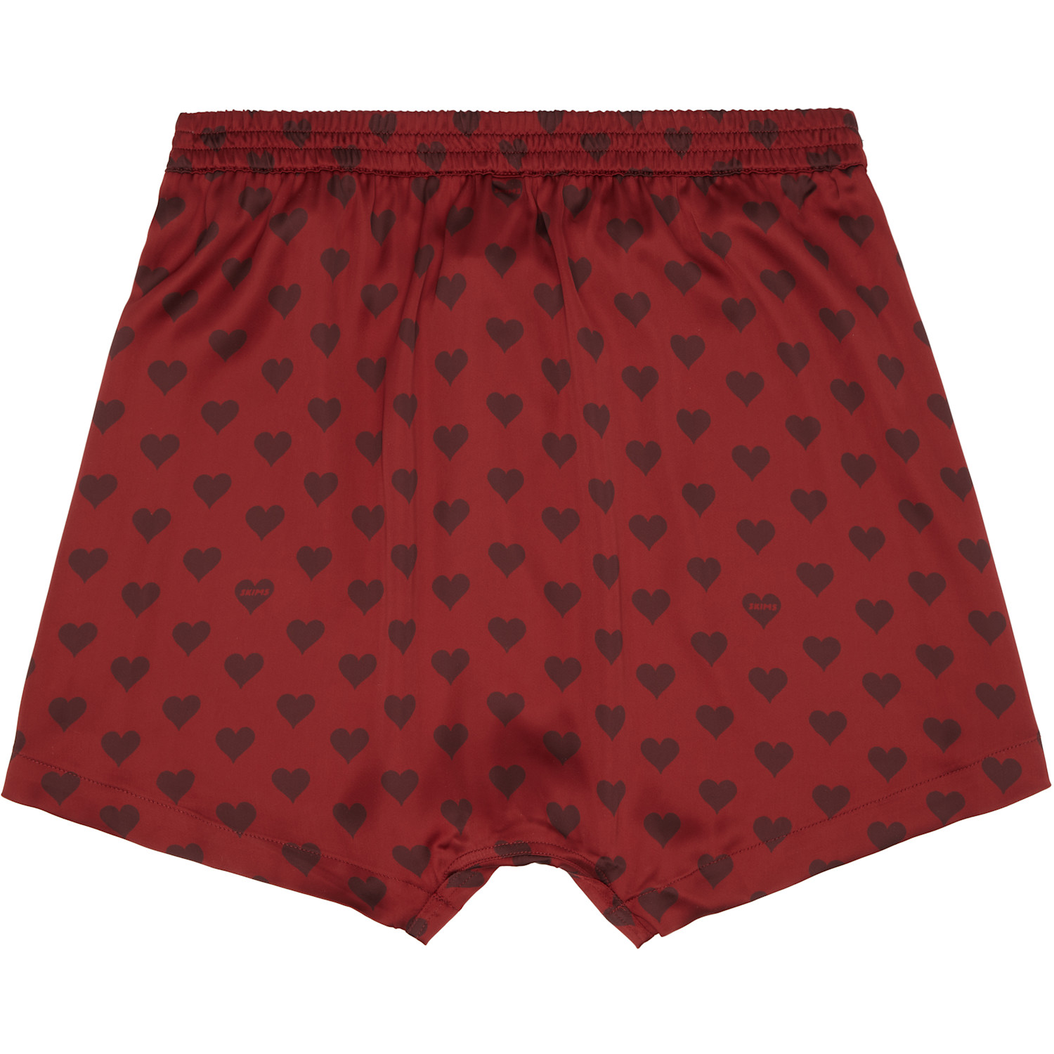  Skims Red Sleep Sateen Boxers 