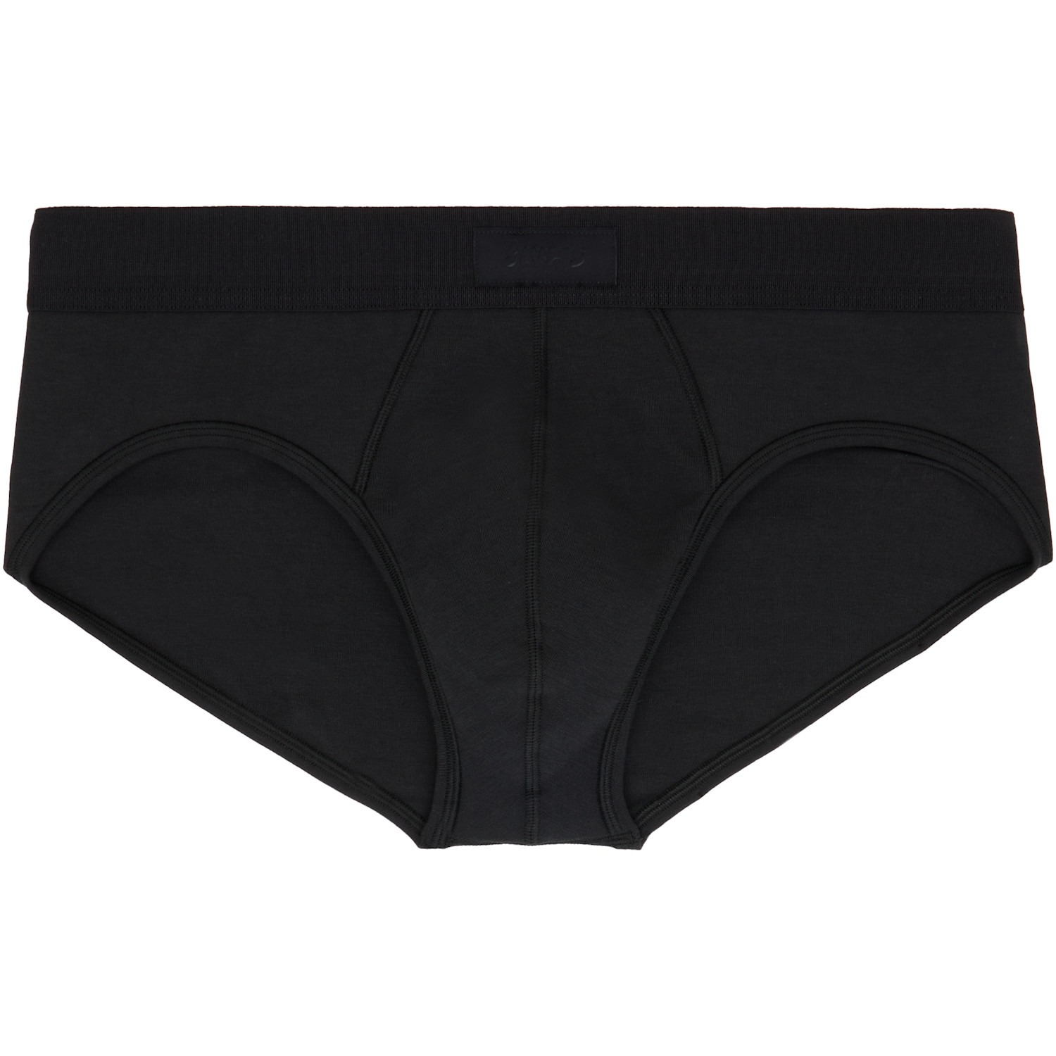  Skims Three-pack Black Skims Cotton Briefs 