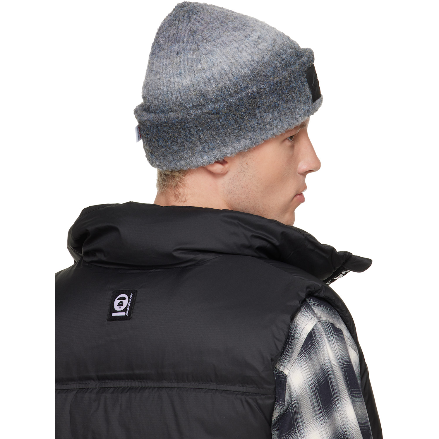  Aape By A Bathing Ape Gray Aapeunvs Beanie 