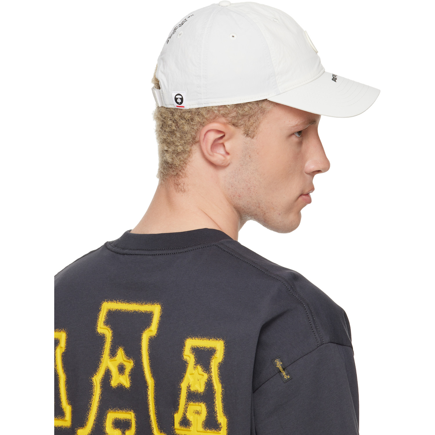  Aape By A Bathing Ape Off-white Aapenow Moonface Cap 