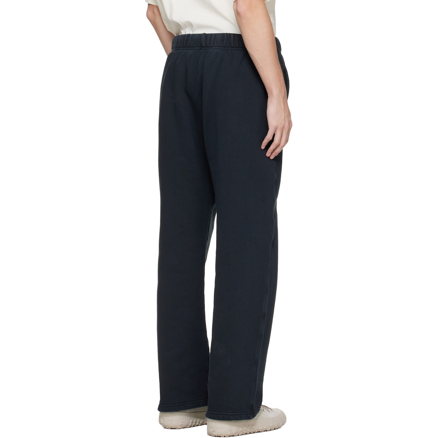  Les Tien Black Heavyweight Classic Sweatpants 