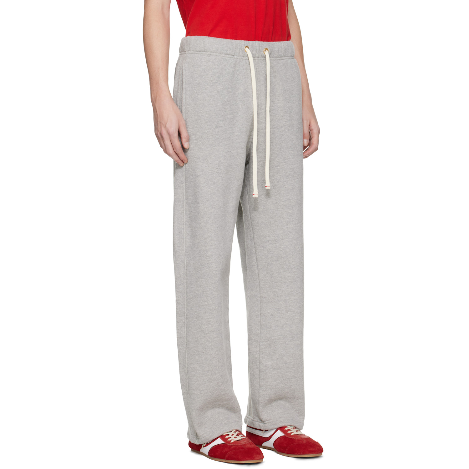  Les Tien Gray Heavyweight Classic Sweatpants 