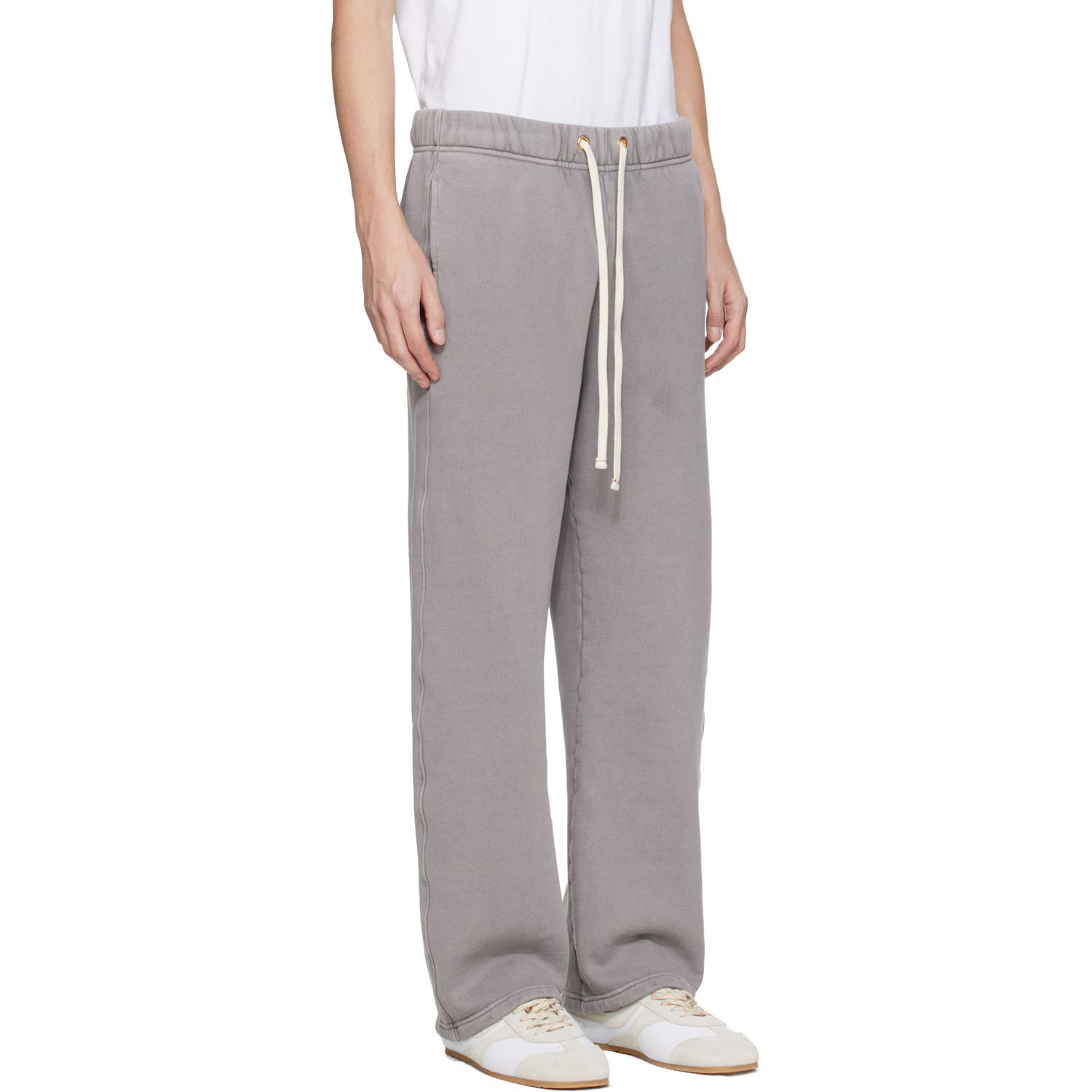  Les Tien Gray Heavyweight Classic Sweatpants 