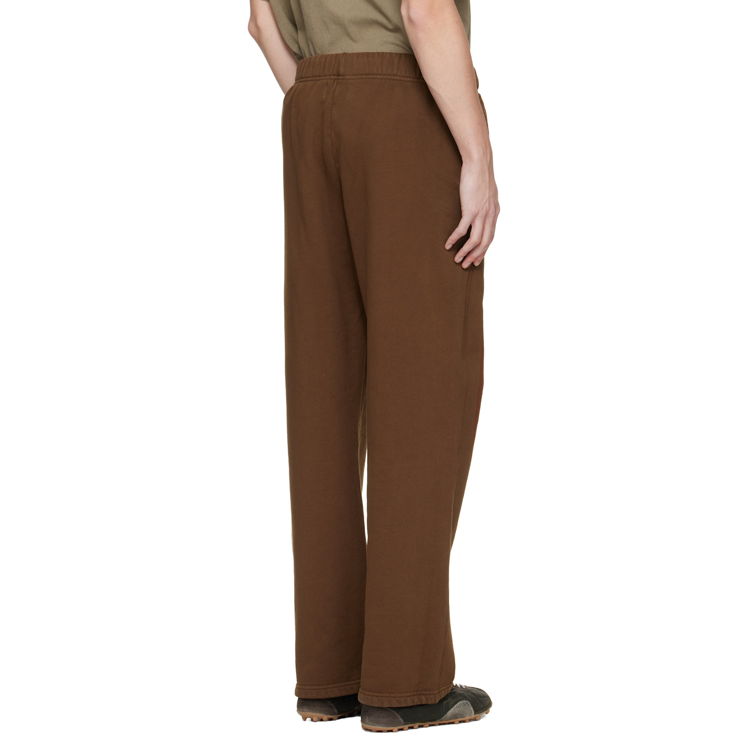  Les Tien Brown Heavyweight Classic Sweatpants 