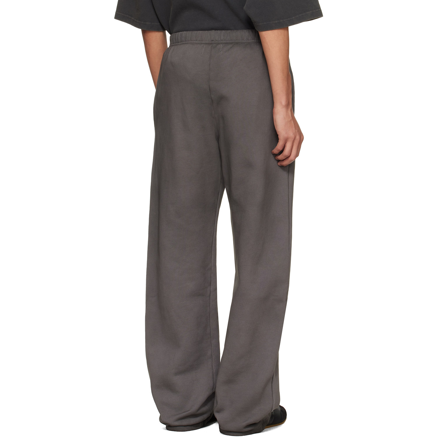  Les Tien Gray Heavyweight Puddle Sweatpants 