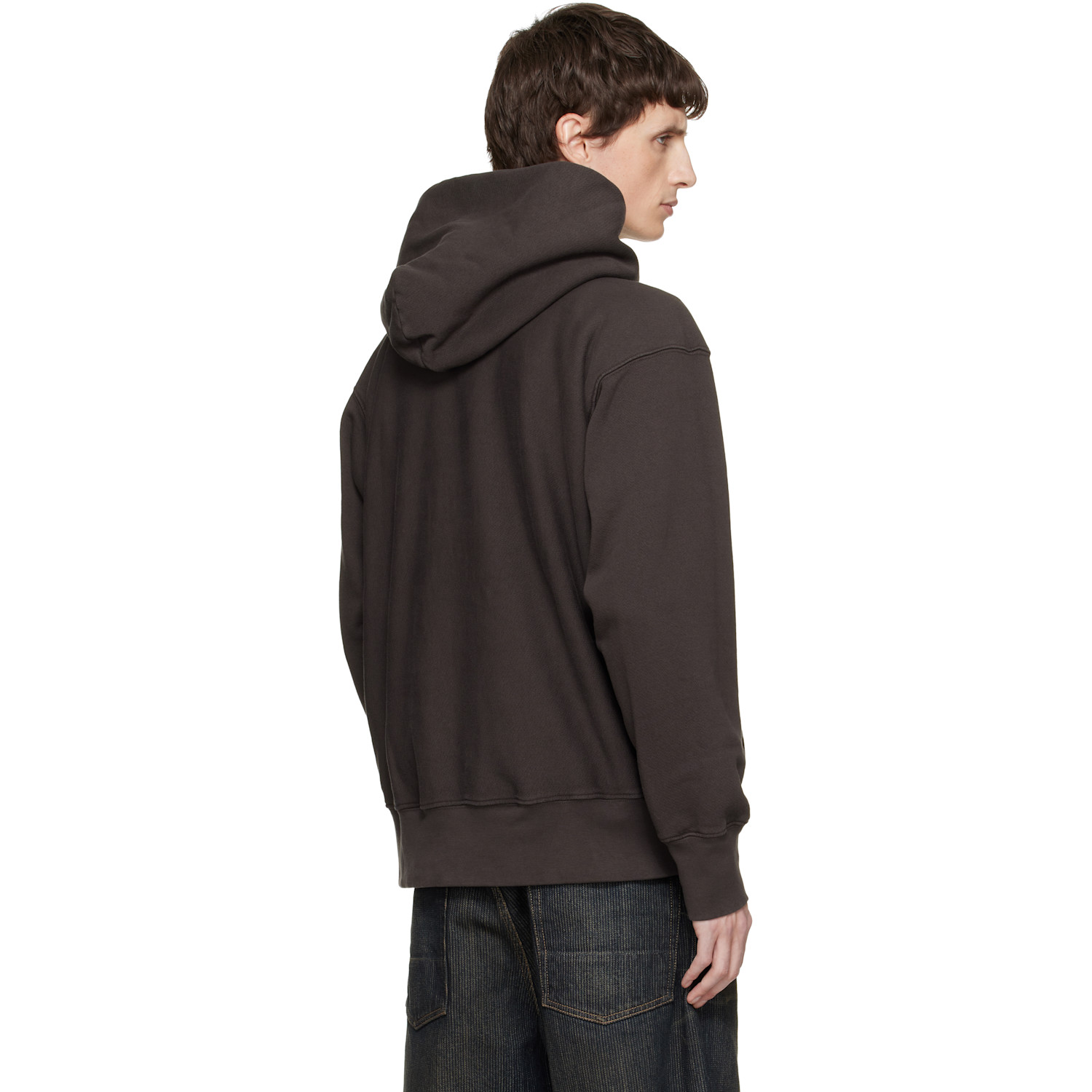  Les Tien Gray Heavyweight Hoodie 