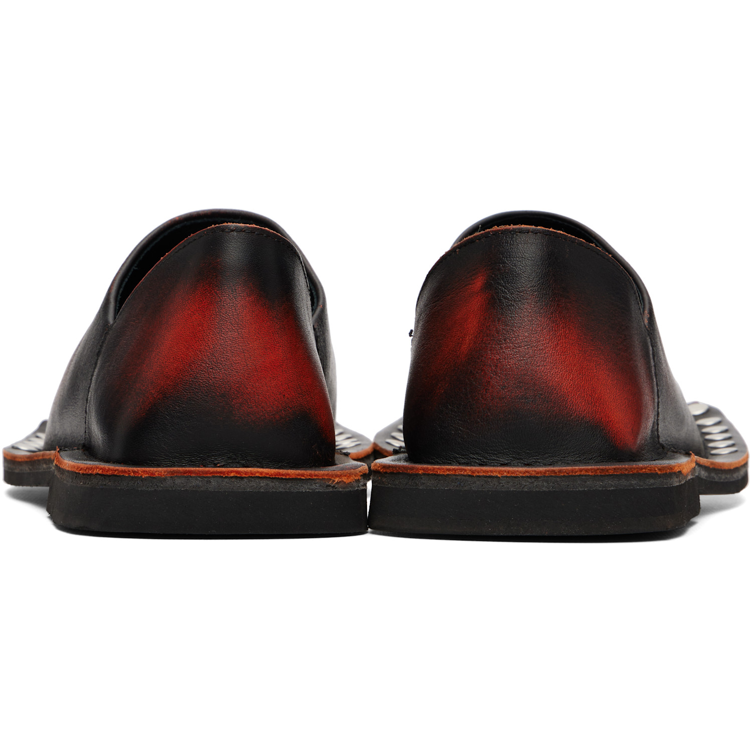  Camperlab Black & Orange Menosmal Loafers 