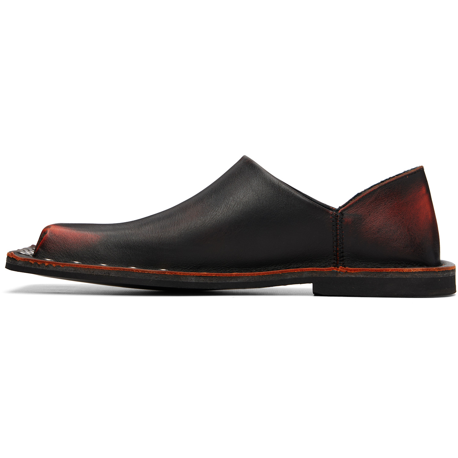  Camperlab Black & Orange Menosmal Loafers 