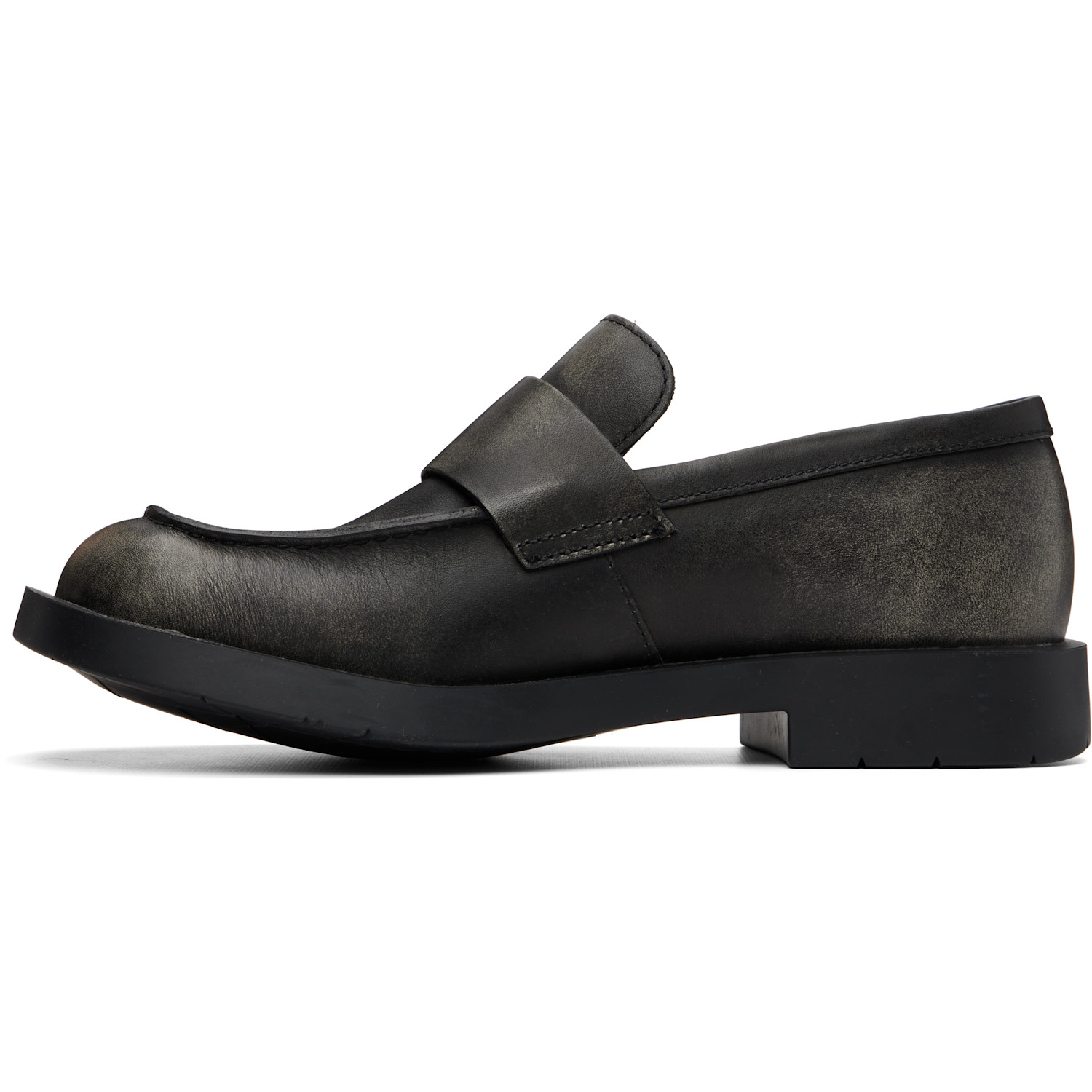  Camperlab Black Mil 1978 Leather Loafers 