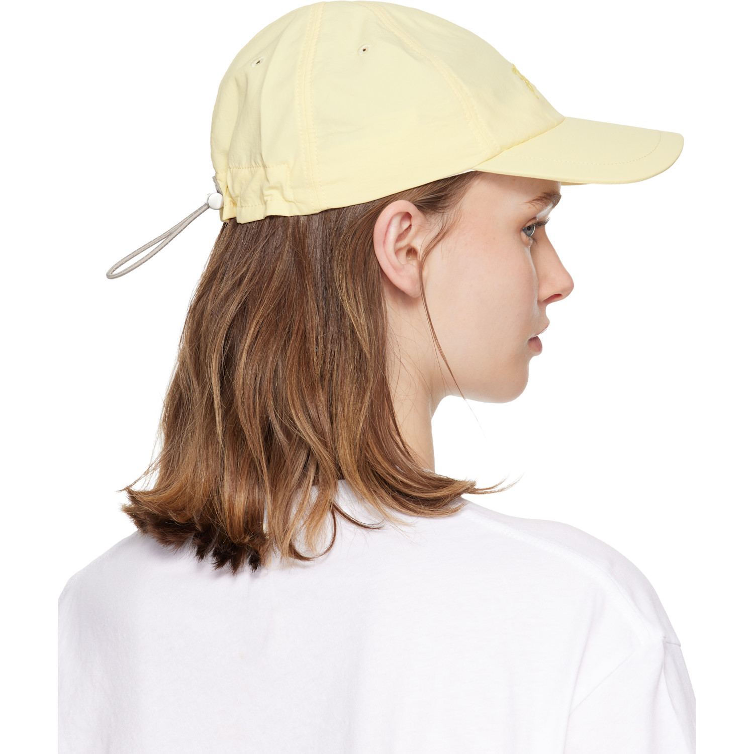  Jacquemus Yellow 'the Baluchon' Baseball Cap 