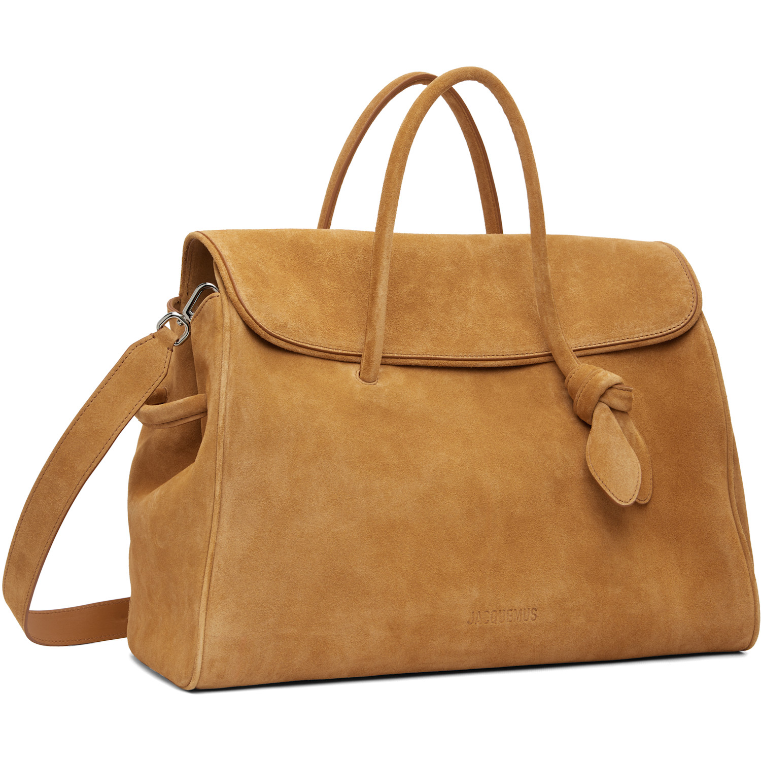  Jacquemus Tan 'the Turismo Shopper' Bag 