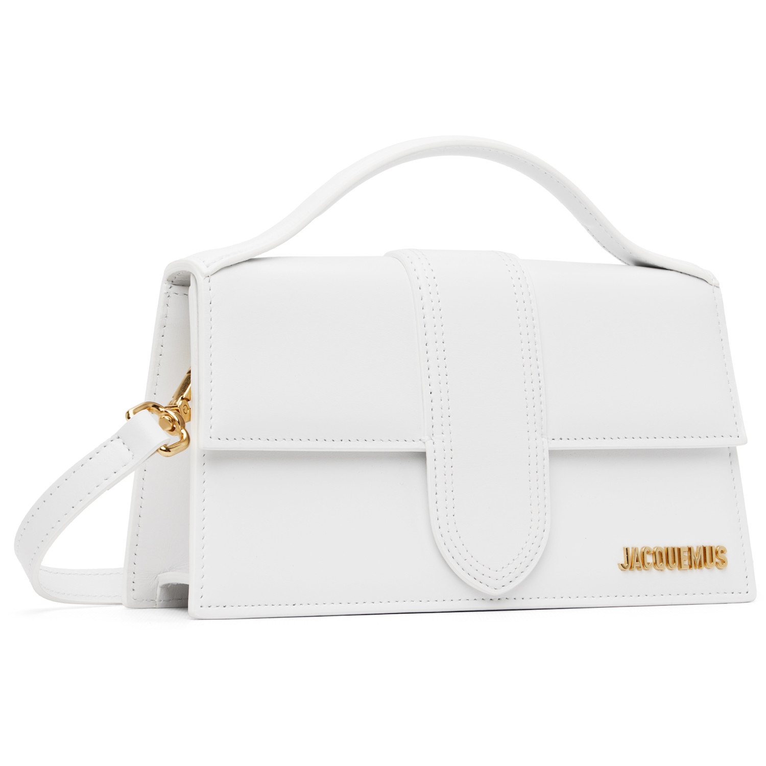  Jacquemus White Les Classiques 'the Large Bambino' Bag 