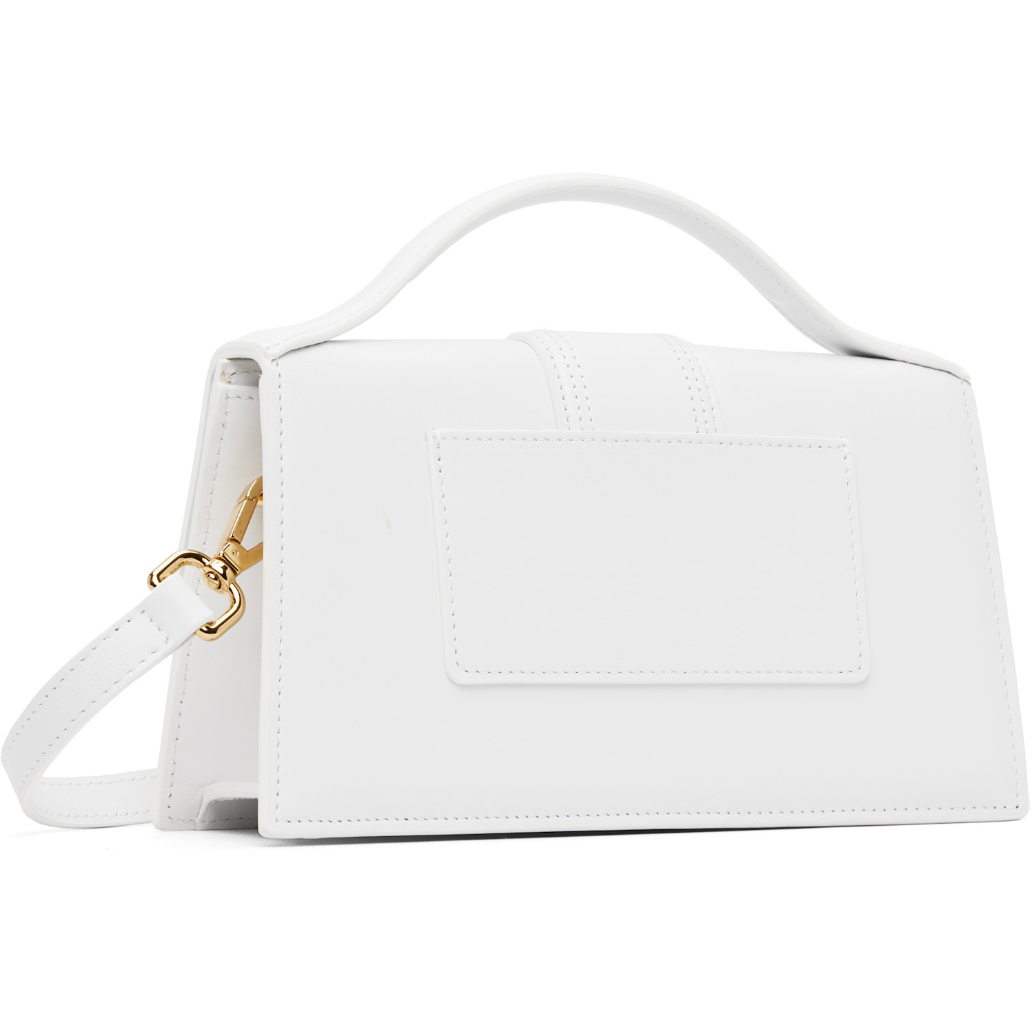  Jacquemus White Les Classiques 'the Large Bambino' Bag 