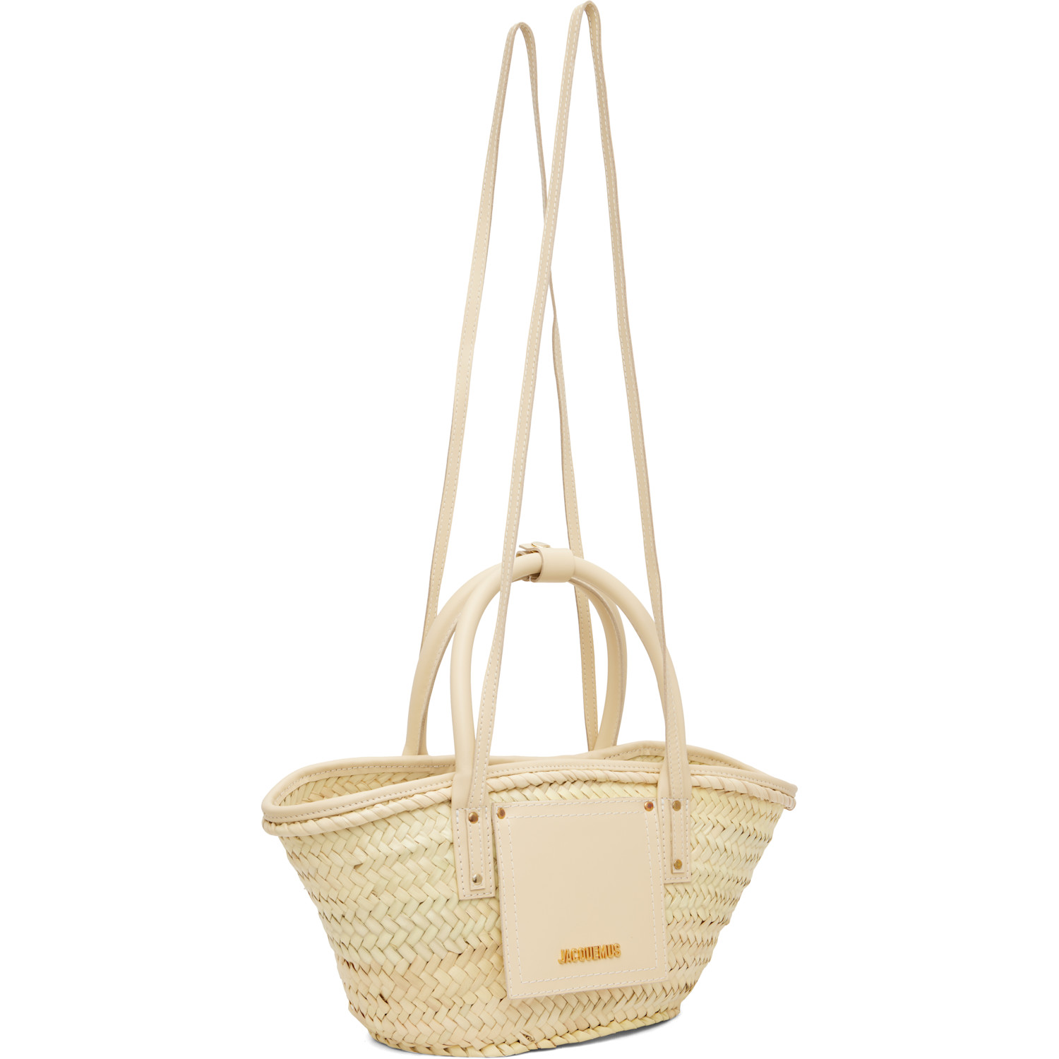  Jacquemus Beige Les Classiques 'the Small Soli Basket' Tote 