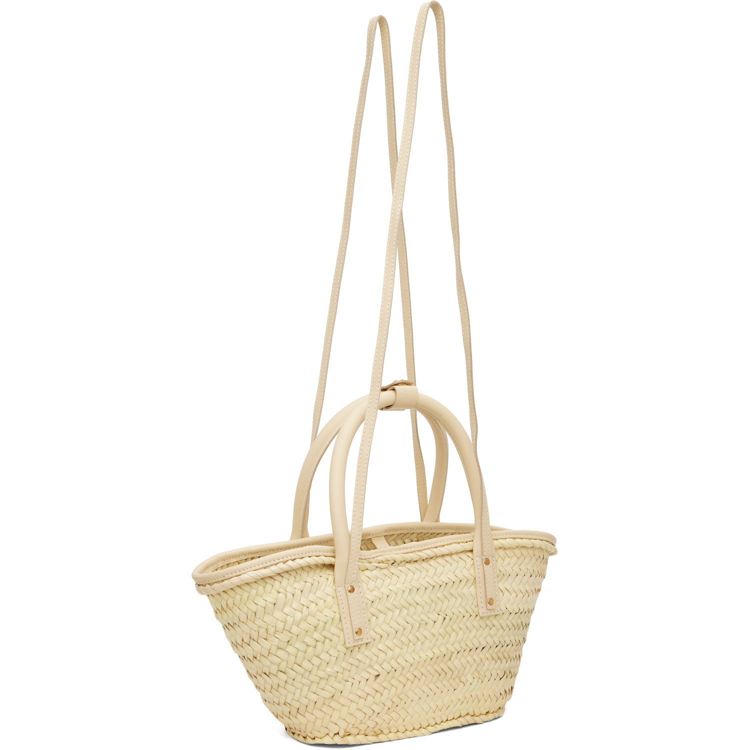 Jacquemus Beige Les Classiques 'the Small Soli Basket' Tote 