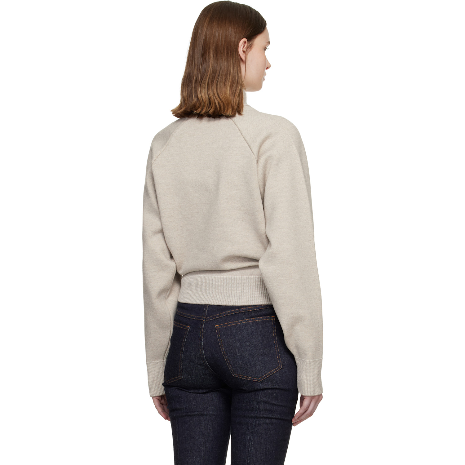  Jacquemus Beige 'the Lavande' Cardigan 
