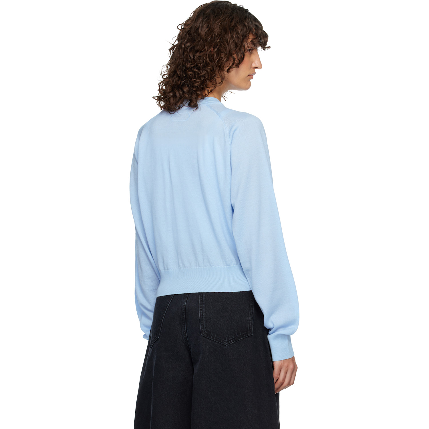  Jacquemus Blue 'the J' Sweater 