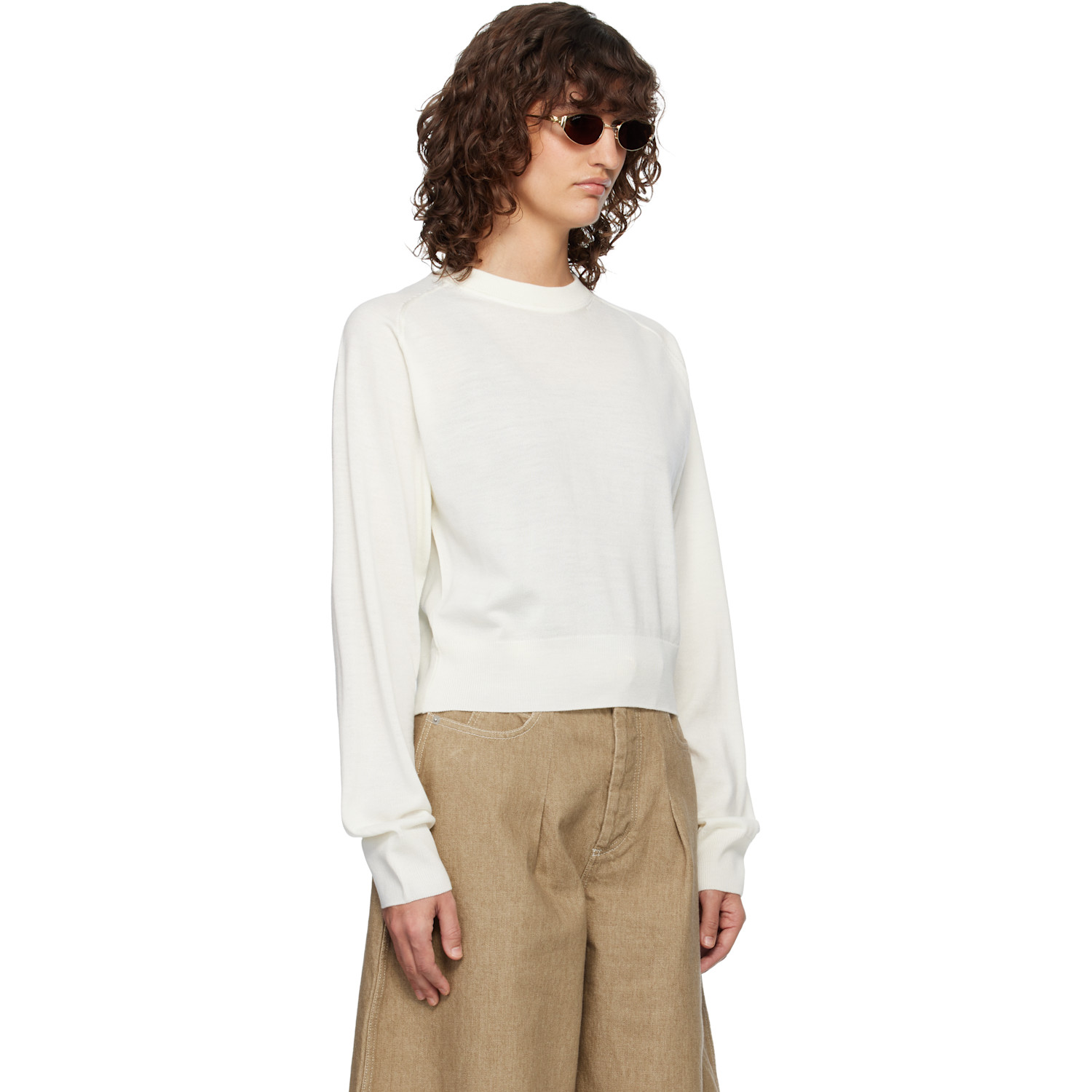  Jacquemus Off-white 'the J' Sweater 