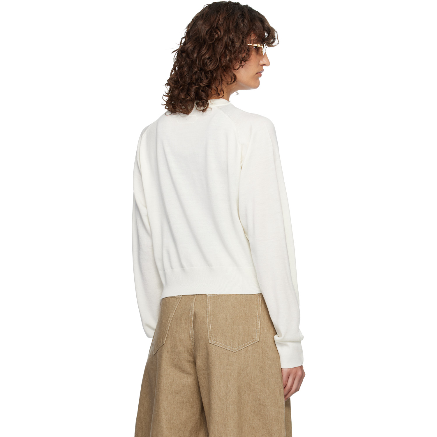  Jacquemus Off-white 'the J' Sweater 