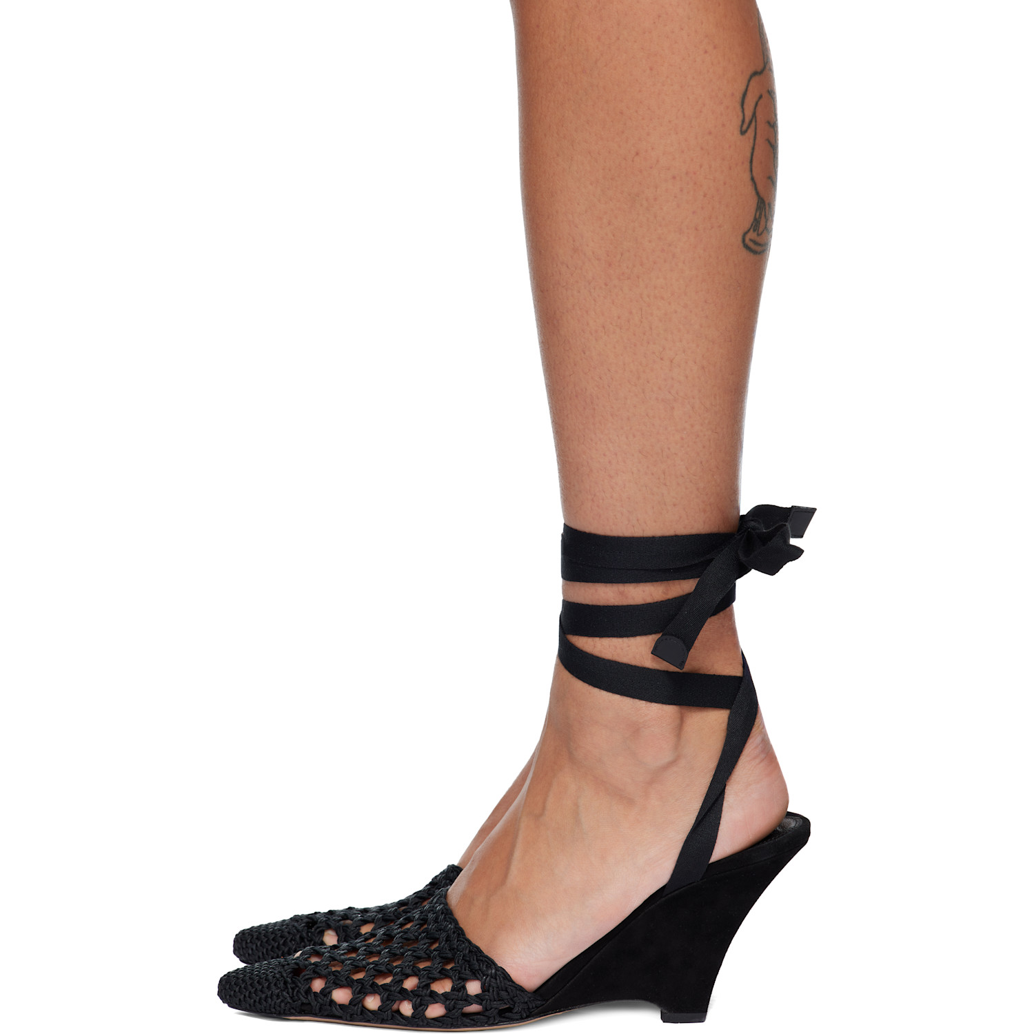  Jacquemus Black 'the High Espadrilles' Heels 
