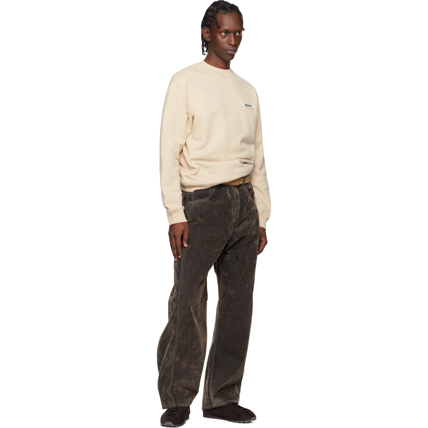  Jacquemus Tan 'la Ceinture Calisson' Belt 