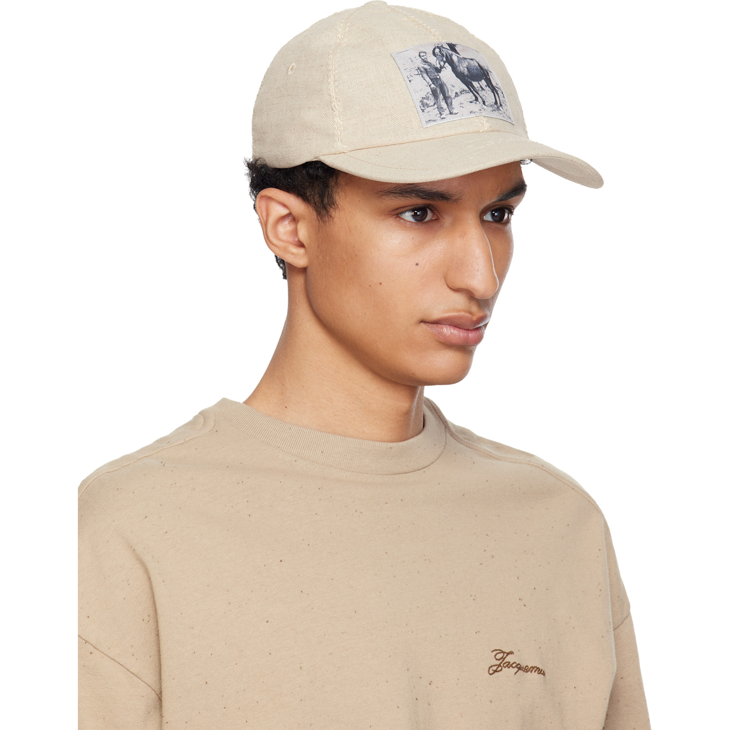  Jacquemus Beige 'the Paysan' Baseball Cap 