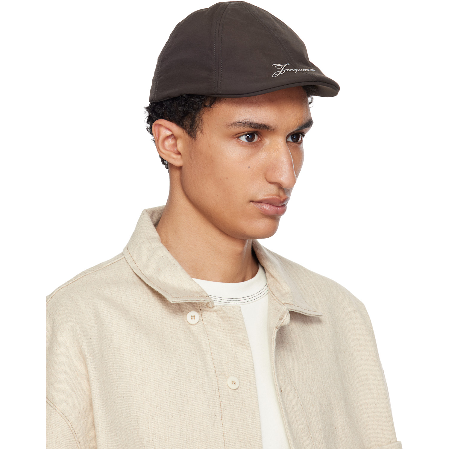  Jacquemus Brown 'the Baluchon' Cap 