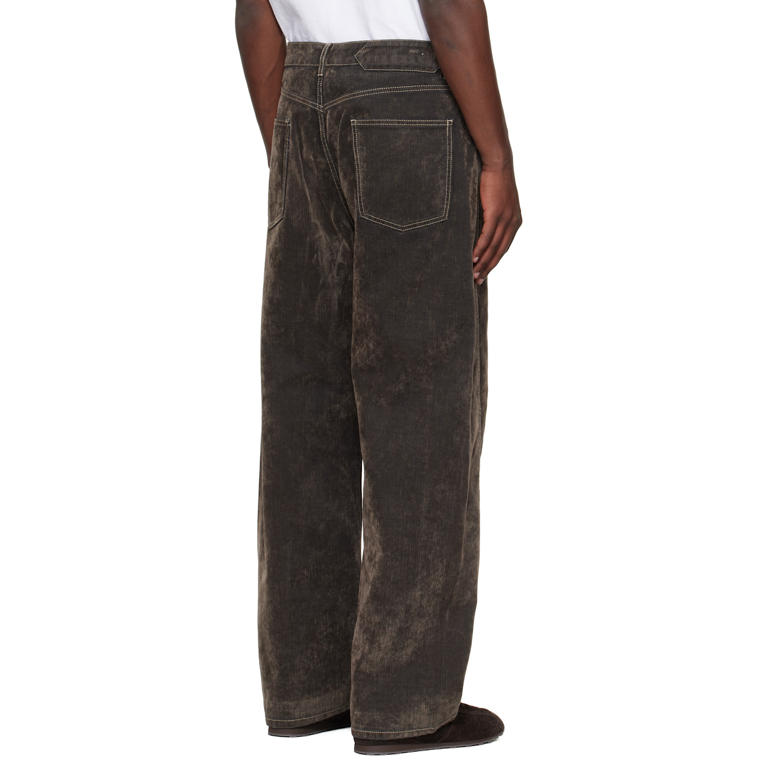 Jacquemus Khaki 'the Mirada De-nîmes' Jeans 