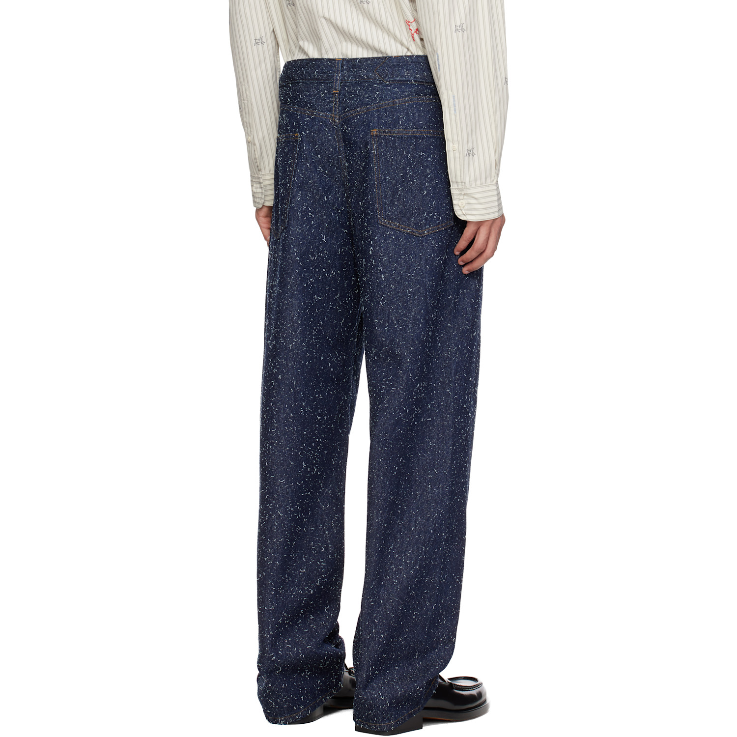  Jacquemus Navy 'the Mirada De-nîmes' Jeans 