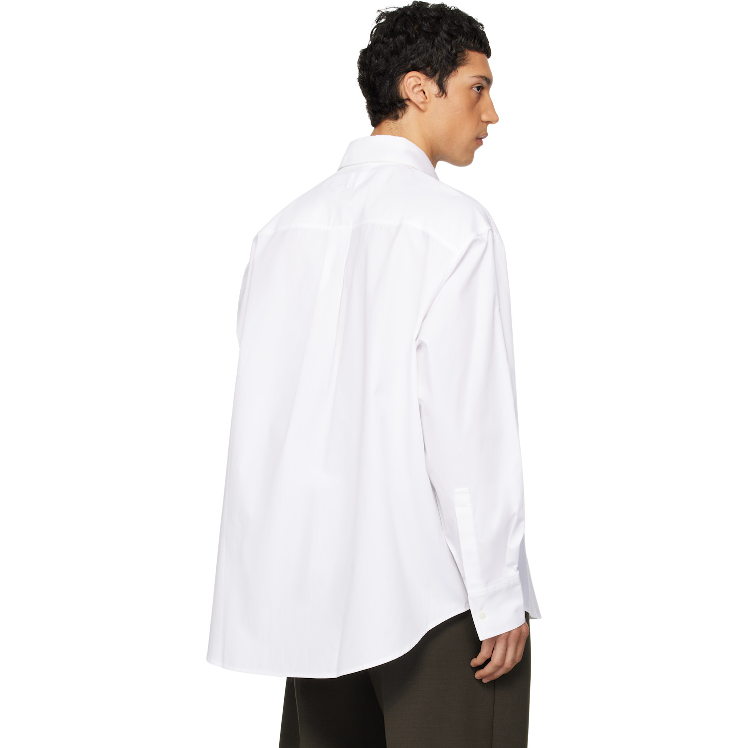  Jacquemus White 'the Nappe' Shirt 