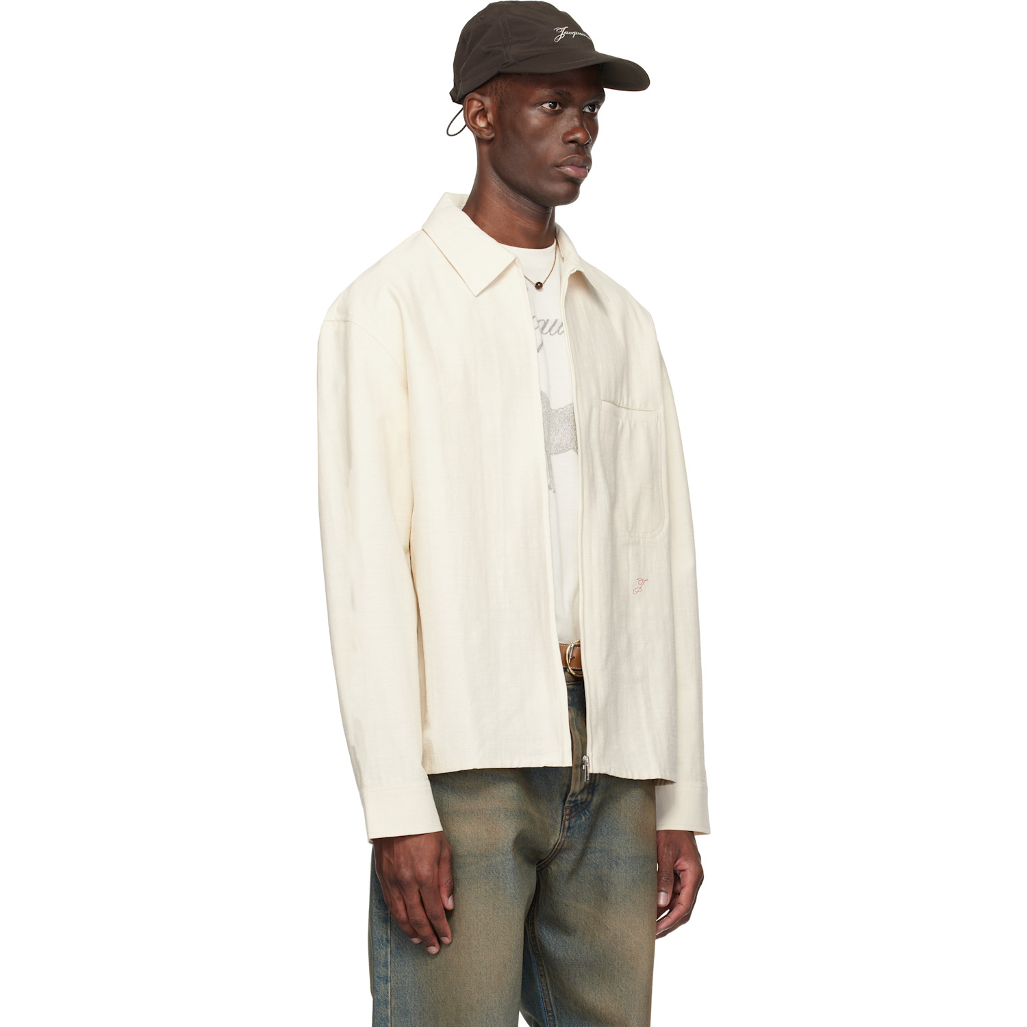  Jacquemus Off-white 'the Mecano' Shirt 