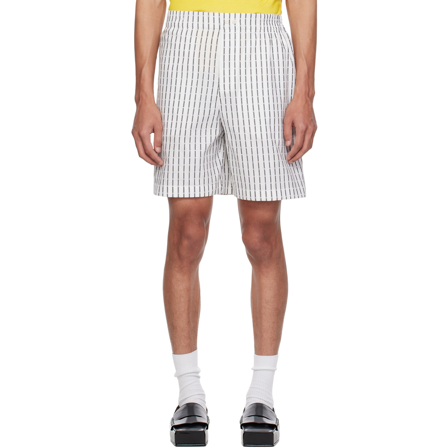 JACQUEMUS White 'The Caleçon boxer' Shorts