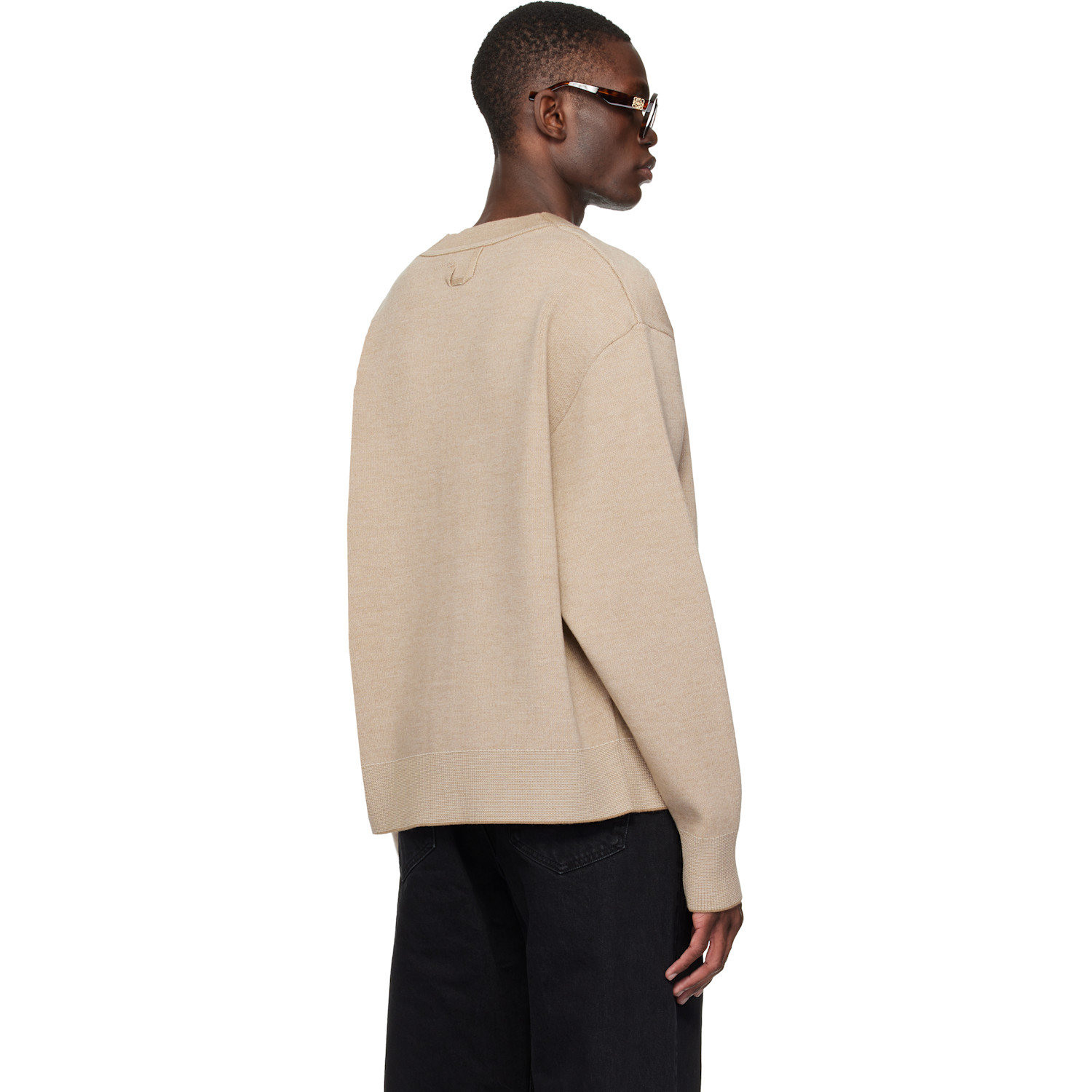  Jacquemus Beige 'the Doppio' Cardigan 