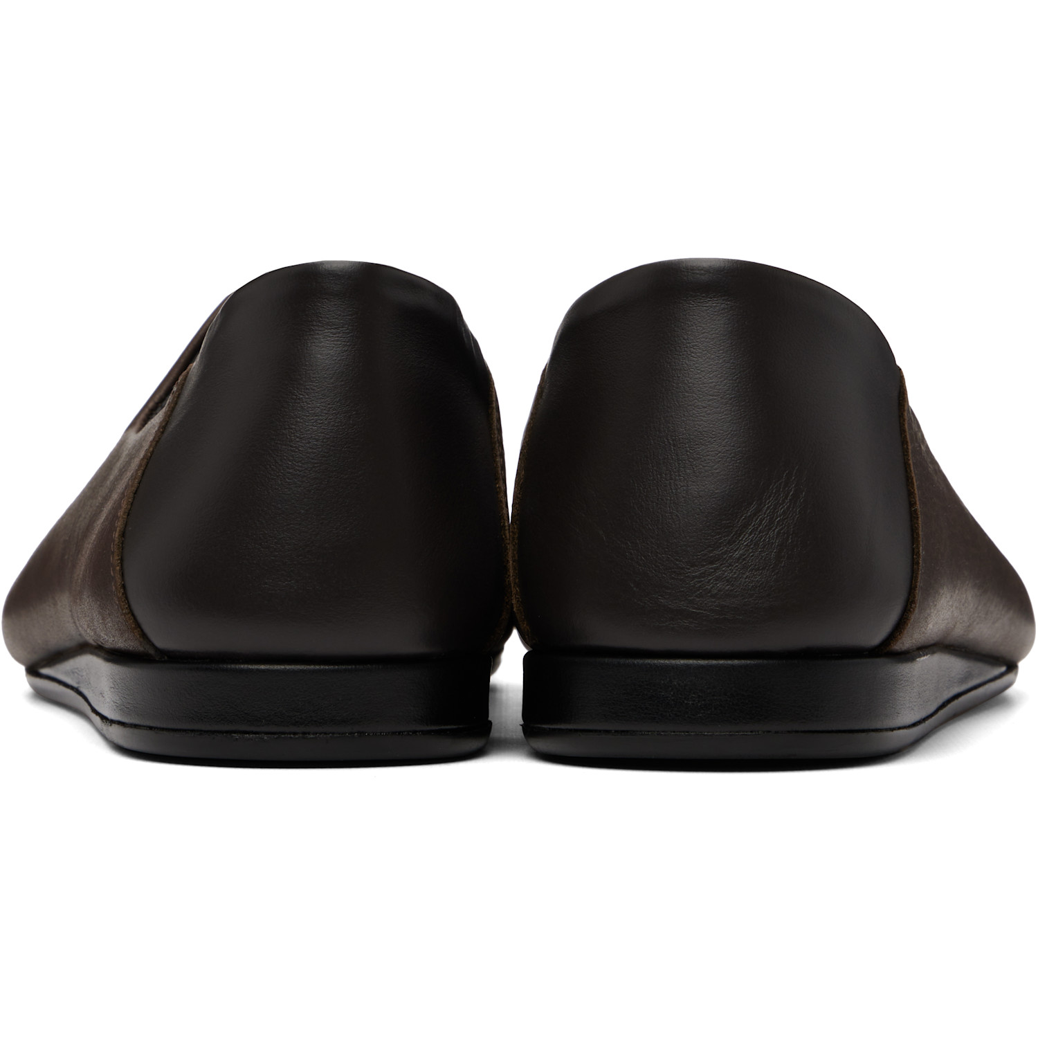  Jacquemus Brown 'the Slippers' Loafers 