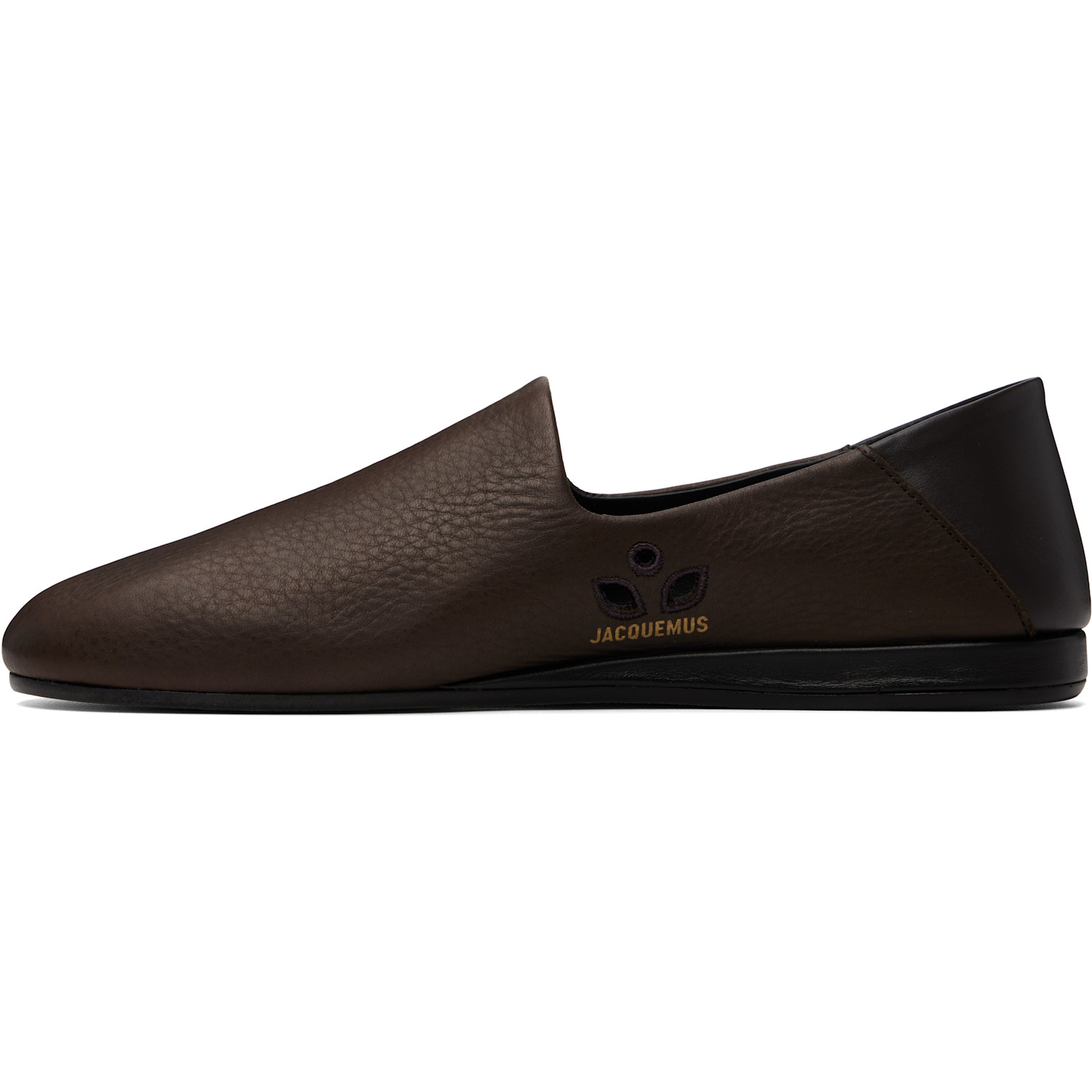  Jacquemus Brown 'the Slippers' Loafers 