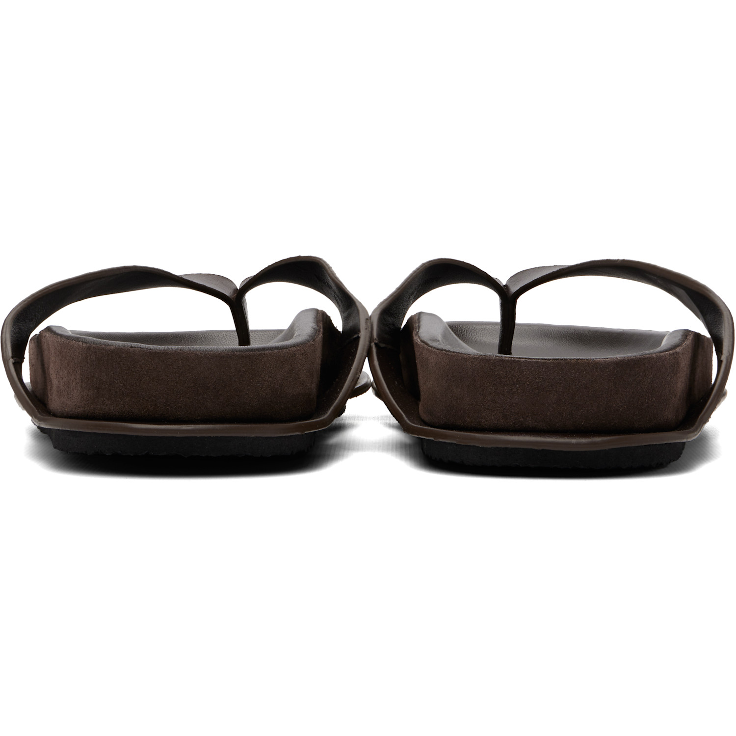  Jacquemus Brown 'the Tatanes' Flip-flops 