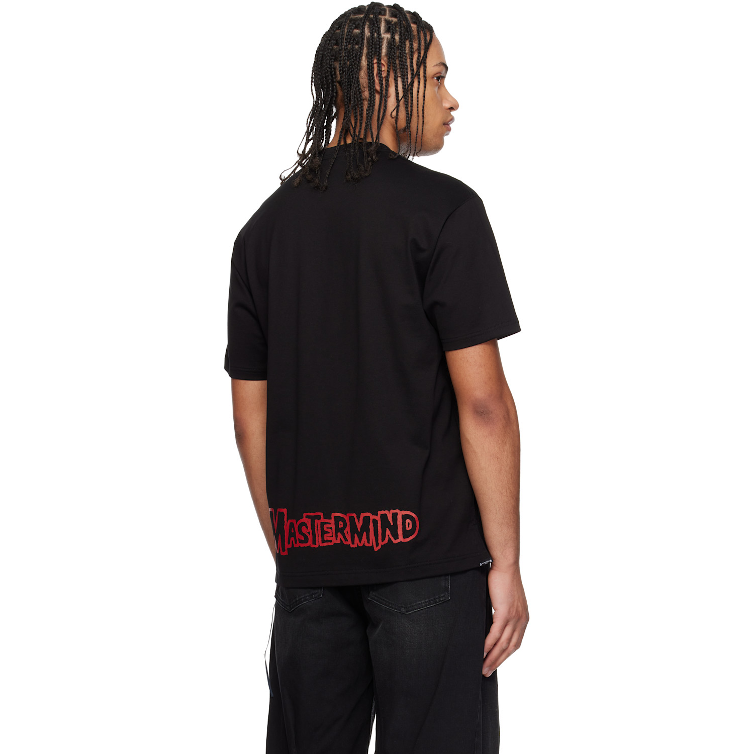  Mastermind Japan Black Cult Punk T-shirt 