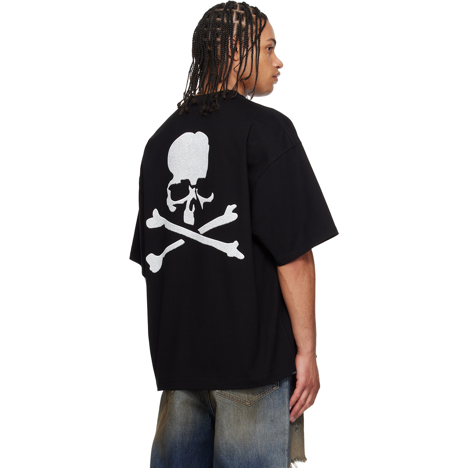 Mastermind Japan Black Og Embroidery-ish T-shirt 