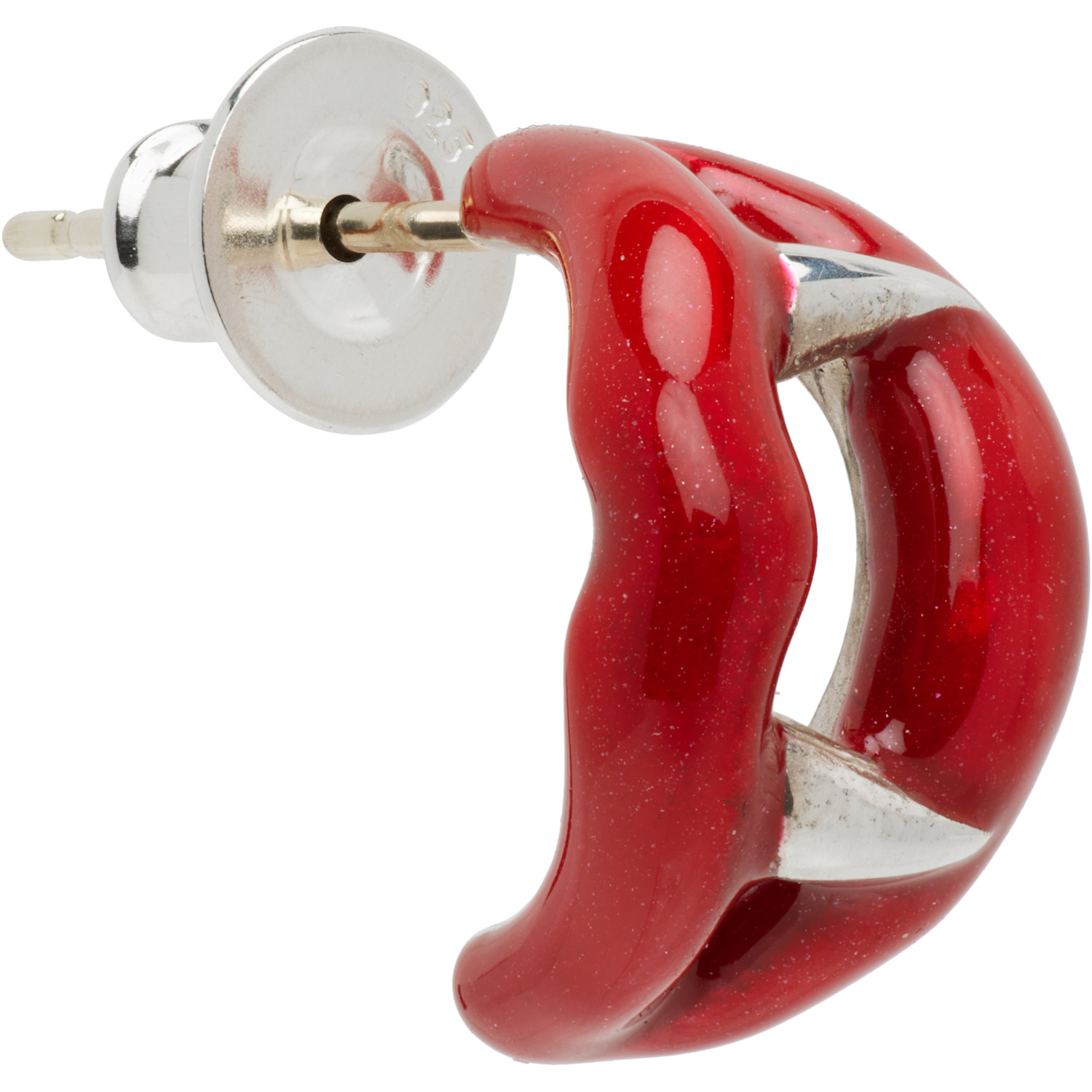  Yohji Yamamoto Vampire Pierce Rouge Single Earring 