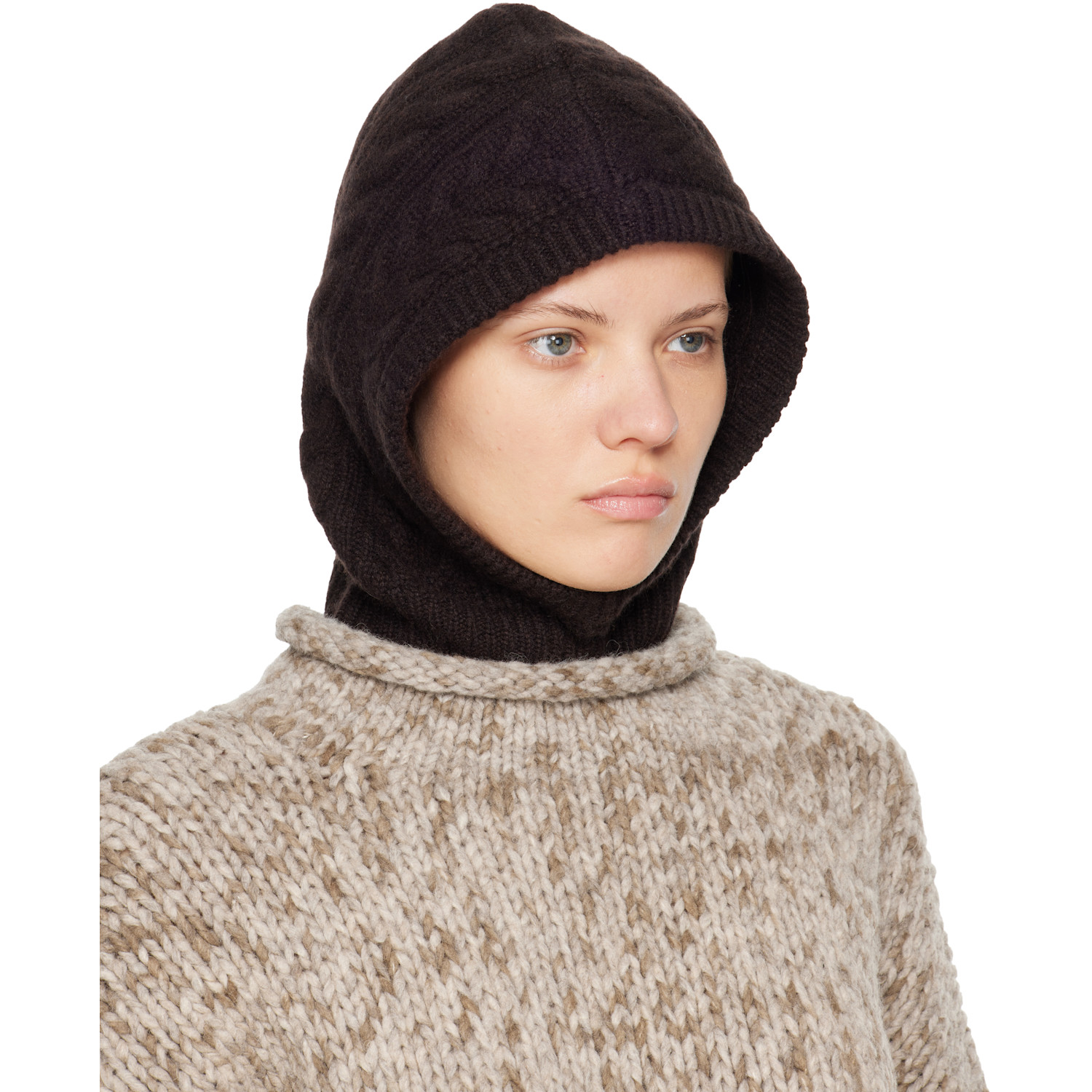  Lisa Yang Brown Ylda Balaclava 